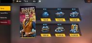 Various top-ups appear on the screen